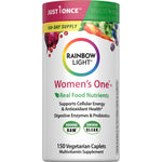 Women's One+ Multivitamin Supplement with 150 vegetarian caplets, designed to support overall health and wellness.