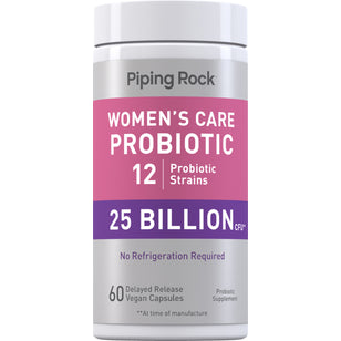 Women's Prebiotic & Probiotic 25 Billion CFU, 60 Delayed Release Vegan Caps