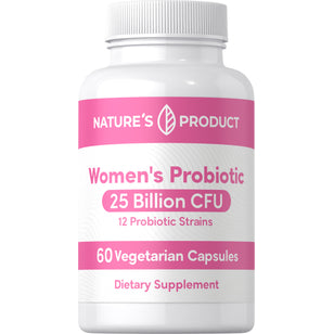 Women's Probiotic 25 Billion CFU, 60 Vegetarian Capsules