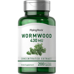 Wormwood (Artemisia annua), 430 mg, 200 Quick Release Capsules