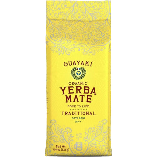 Yerba Mate Tea (Organic), 75 Count