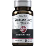 Yohimbe Max, 2200 mg (per serving), 90 Quick Release Capsules