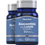 Zeaxanthin with Lutein Complex, 50 mg (per serving), 120 Quick Release Softgels, 2  Bottles
