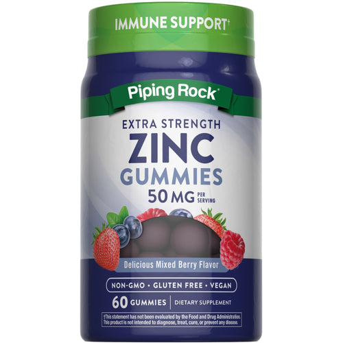 Zinc (Delicious Mixed Berry), 60 Gummies